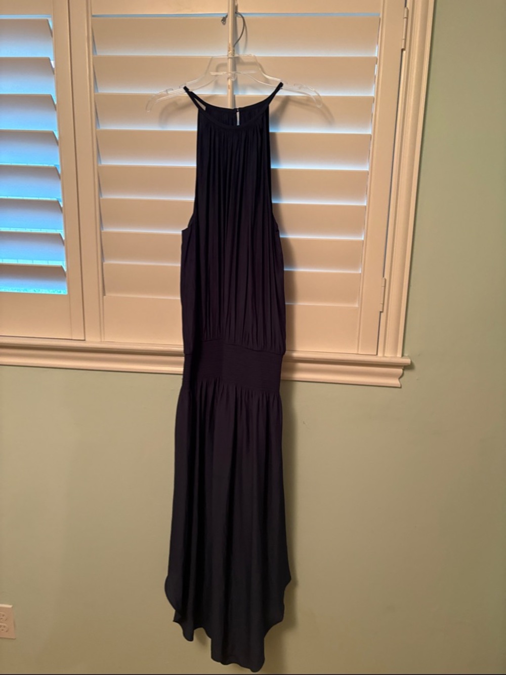 Ramy Brook Audrey Blouson Midi-Dress